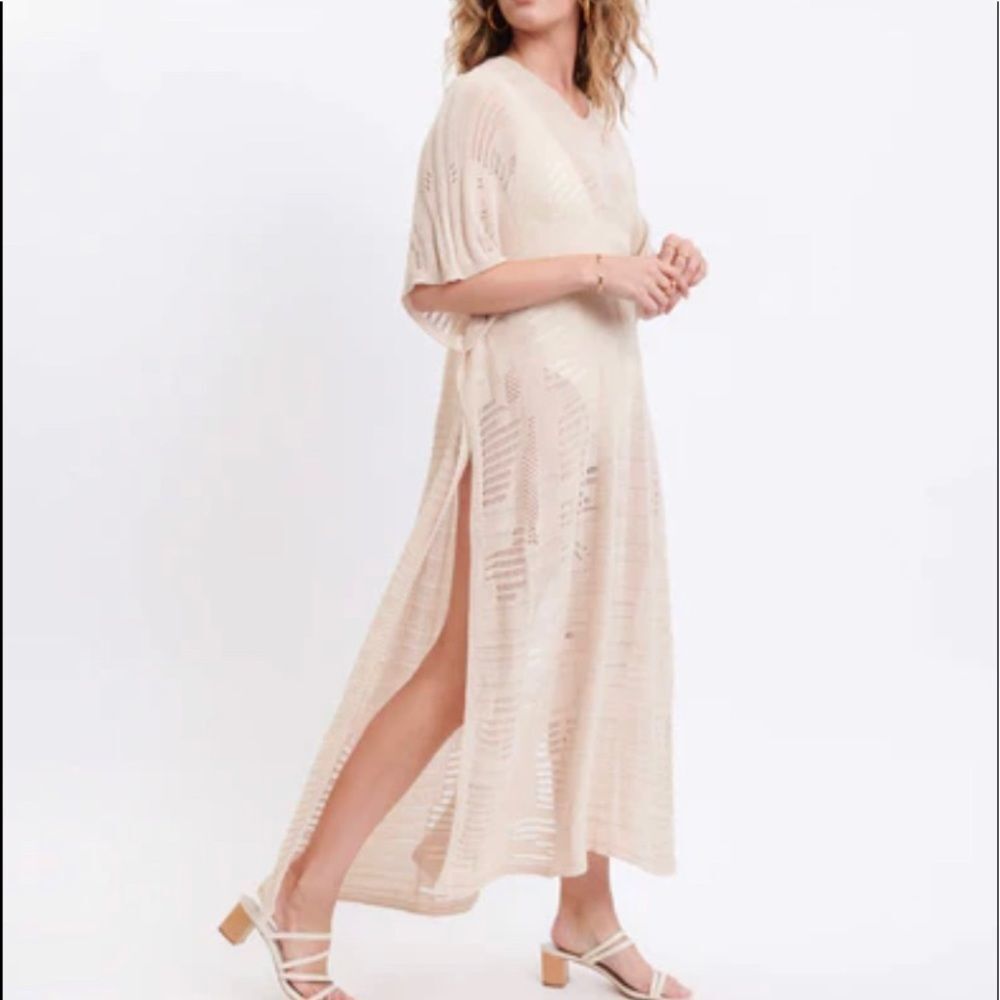 Mersea souk knit tunic-beige-NWT-OS